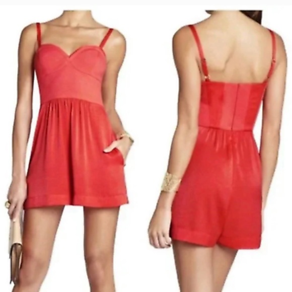 BCBG Maxiaria bustier short romper - Picture 1 of 7
